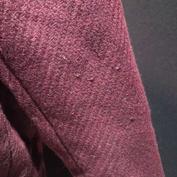 Gap Medium Sized Pea Coat with Faux Fur - Picture 5 of 11